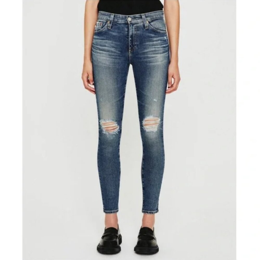 AG Adriano Goldschmied The Farrah High-Rise Skinny Ankle Jean‎ 24